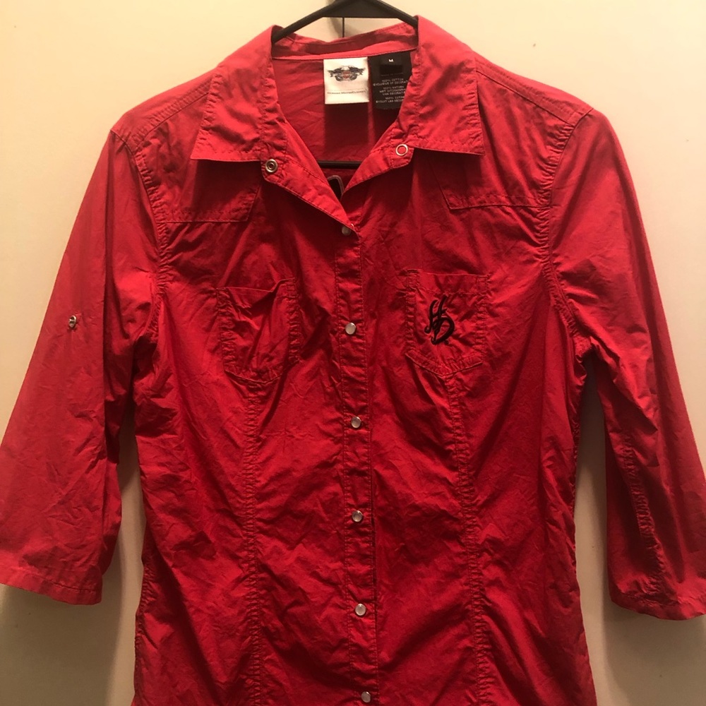 Snap front shirt